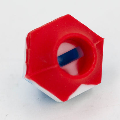 Silicone Cap - Fit For 510 Batteries - Bag of 10 Rasta Colors