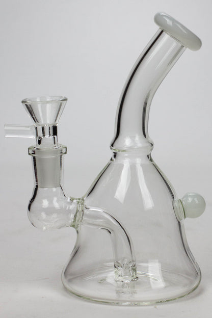 6" 2-in-1 fixed 3 hole diffuser bell bubbler