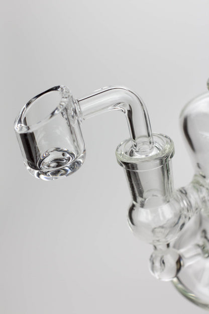 6" 2-in-1 fixed 3 hole diffuser Skirt bubbler
