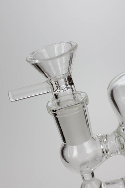 6" 2-in-1 fixed 3 hole diffuser Skirt bubbler
