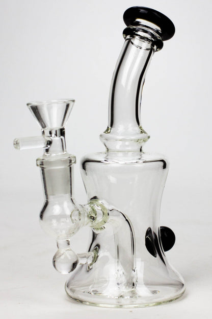 6" 2-in-1 fixed 3 hole diffuser Skirt bubbler