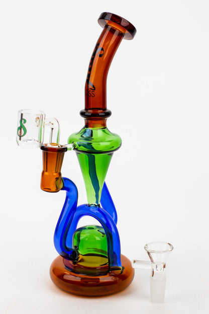 10" SOUL Glass 2-in-1 recycler [S2062]