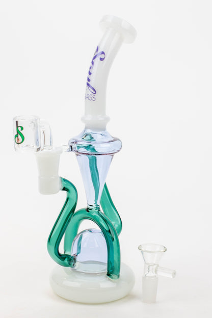 10" SOUL Glass 2-in-1 recycler [S2062]