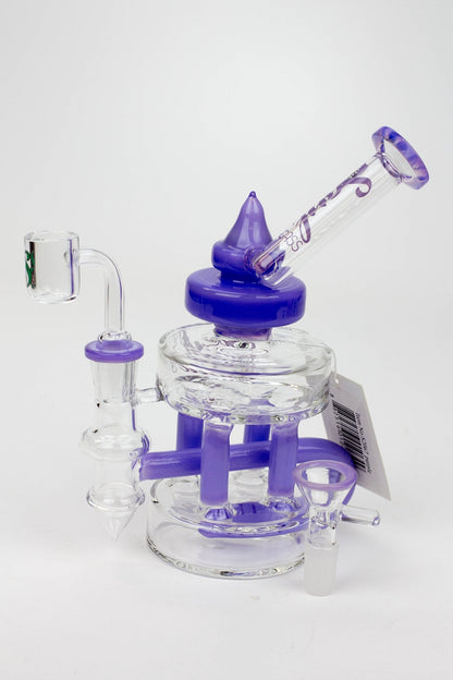 7" SOUL Glass 2-in-1 Double deck recycler bong